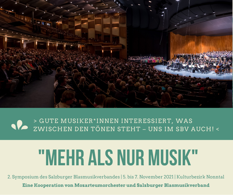Mehr als nur Musik - 2. Symposium des Salzburger Blasmusikverbandes