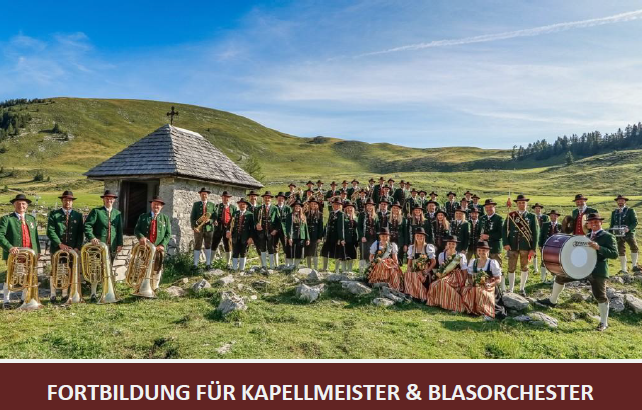 Fortbildung für Kapellmeister und Blasorchester mit Toni Scholl - Module 7 & 8